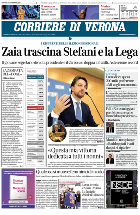 Cover of Corriere di Verona