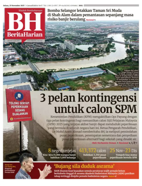 Cover of Berita Harian