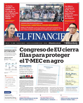 Cover of El Financiero