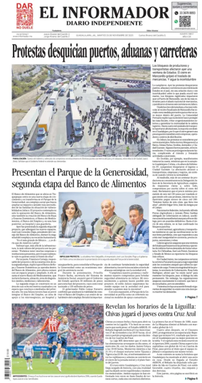 Cover of El Informador
