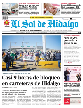 Cover of El Sol de Hidalgo