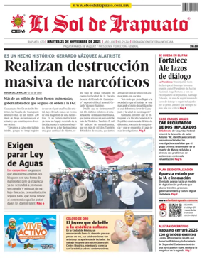 Cover of El Sol de Irapuato