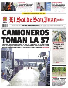 Cover of El Sol de San Juan del Río