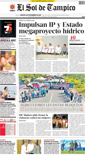 Cover of El Sol de Tampico