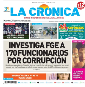 Cover of La Crónica