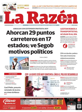 Cover of La Razón de México