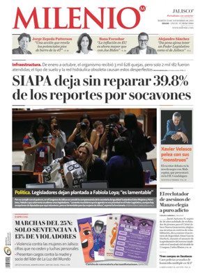 Cover of Milenio Jalisco