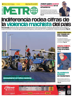 Cover of Publimetro Quintana Roo