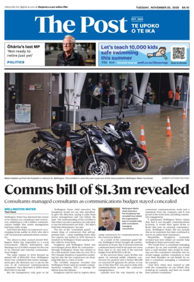 Cover of The Dominion Post
