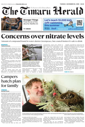 Cover of The Timaru Herald