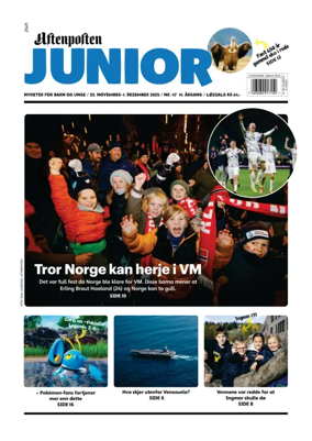 Cover of Aftenposten Junior