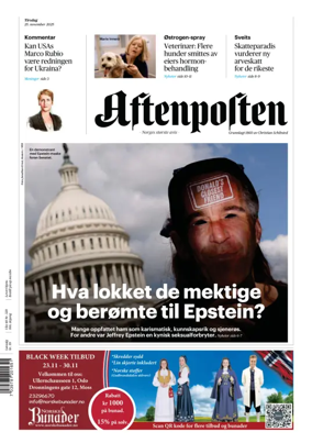 Cover of Aftenposten