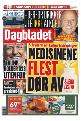 Cover of Dagbladet