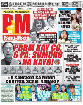 Cover of PM Pang-Masa
