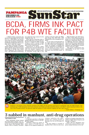 Cover of Sun.Star Pampanga