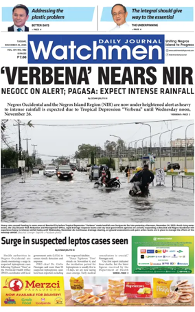 Cover of Watchmen Daily Journal