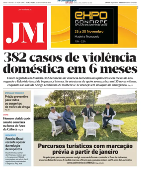 Cover of Jornal Madeira