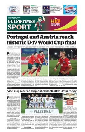 Cover of Gulf Times Sport