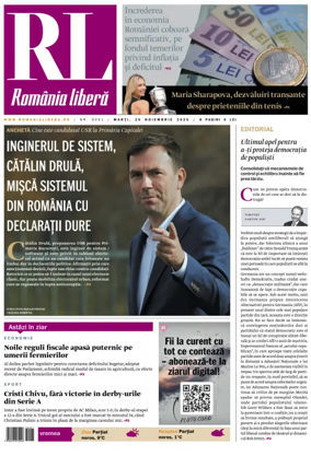 Cover of Romania Libera