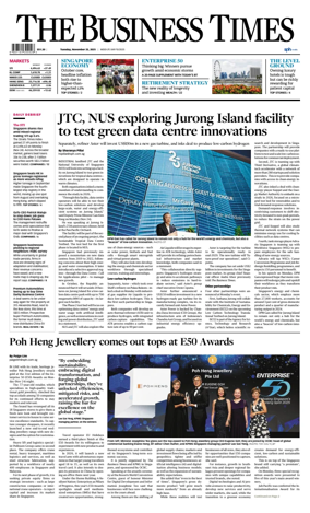 Cover of The Business Times