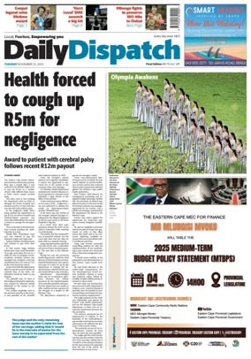 Cover of Daily Dispatch