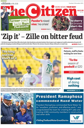 Cover of The Citizen (Gauteng)