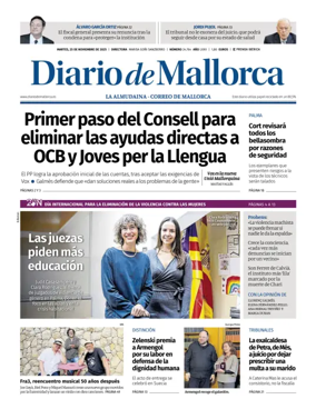 Cover of Diario de Mallorca