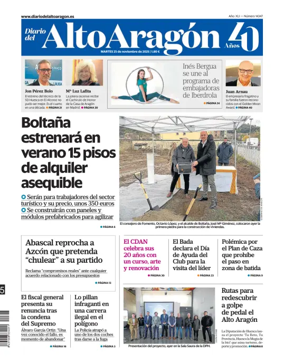Cover of Diario del Alto Aragón