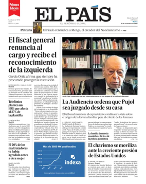 Cover of El País (1ª Edición)