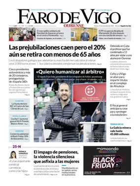 Cover of Faro de Vigo (Ourense)