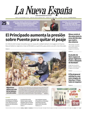Cover of La Nueva Espana (Oriente)