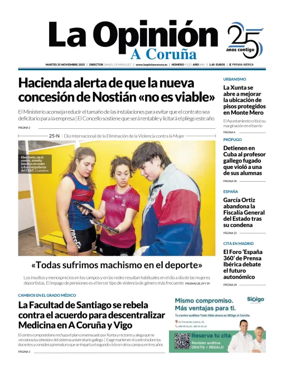Cover of La Opinion de A Coruna