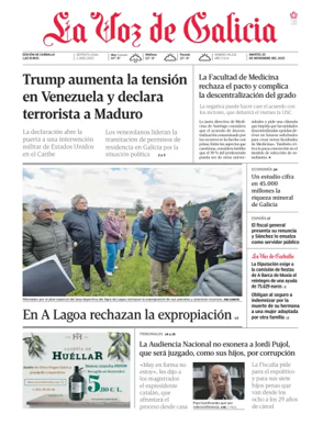 Cover of La Voz de Galicia (Carballo)