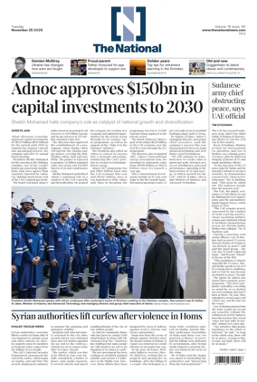 Cover of The National - News