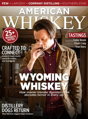 Cover of American Whiskey Magazine