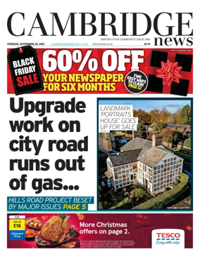 Cover of Cambridge News