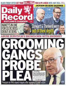 Cover of Daily Record