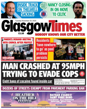 Cover of Evening Times
