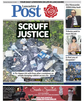 Cover of Lancashire Evening Post