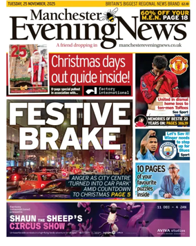 Cover of Manchester Evening News