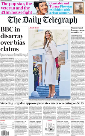 Cover of The Daily Telegraph