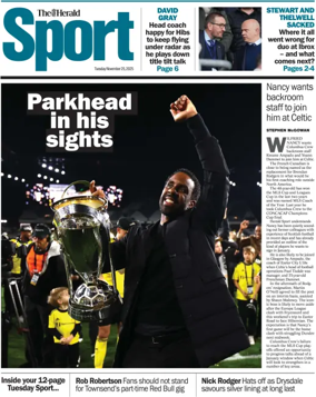 Cover of Herald Sport