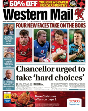 Cover of Western Mail