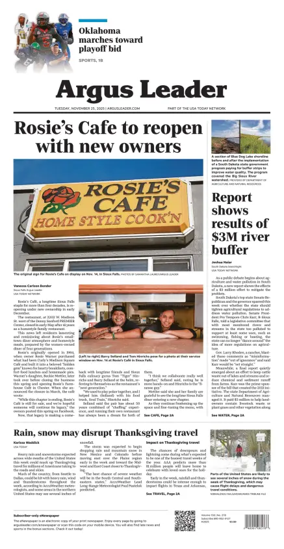 Cover of Argus Leader