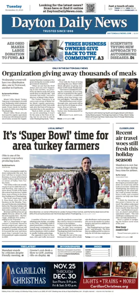Cover of Dayton Daily News