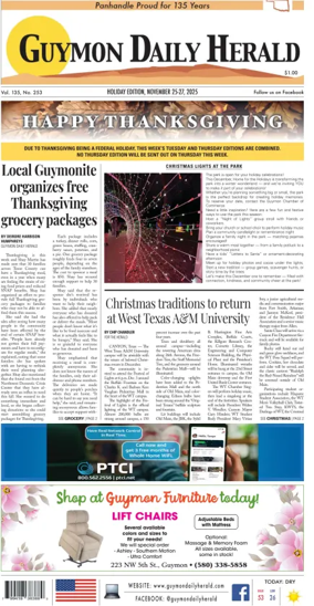 Cover of Guymon Daily Herald