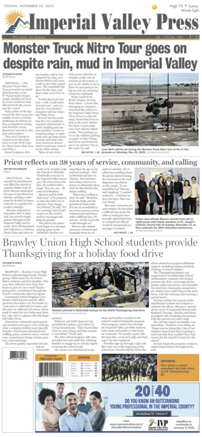 Cover of Imperial Valley Press