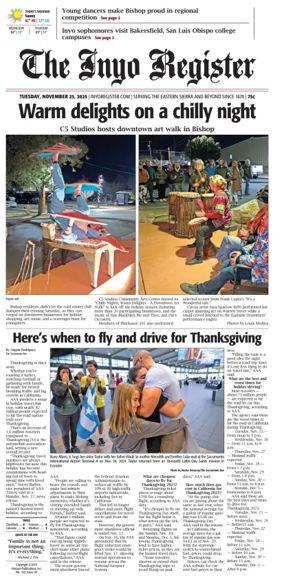 Cover of Inyo Register