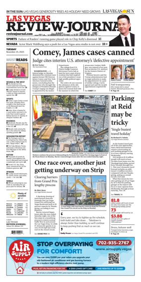 Cover of Las Vegas Review-Journal