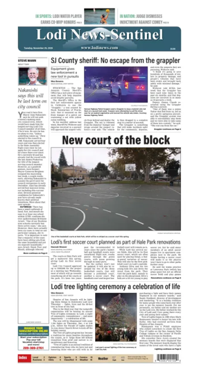 Cover of Lodi News-Sentinel
